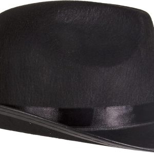 Kangaroo Fedora Brim Felt Church Hat Men Women I Summer Beach Sun Hat with Band I Men's 1920s Gatsby Gangster Costume